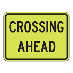 School Crossing Ahead Tab
