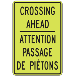 School Crossing Ahead Tab • Bilingual