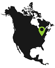 north america map