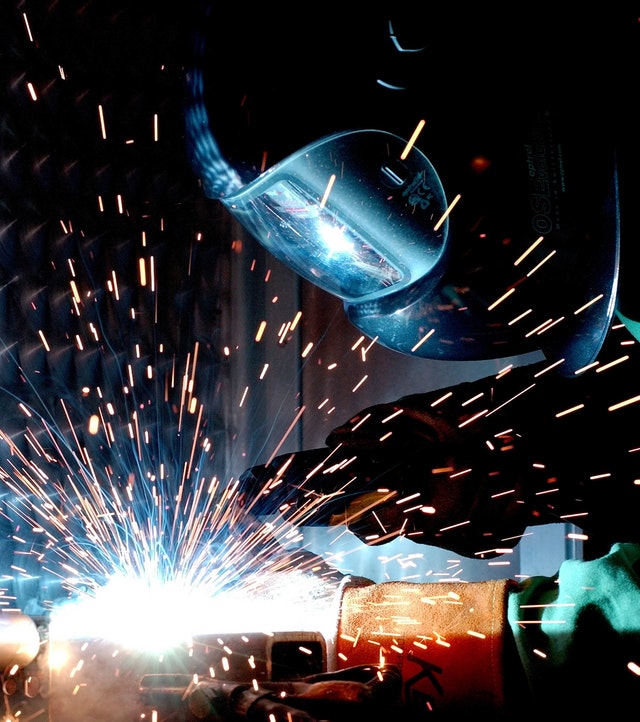 welding steel illustration