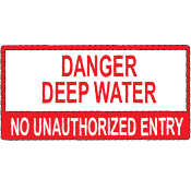 Danger Deep Water