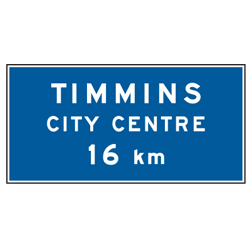 Municipality Centre On Highway