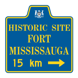 Historic Site Plaque Turn-off