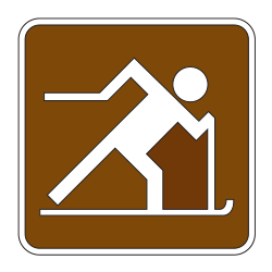 Cross Country Ski Marker