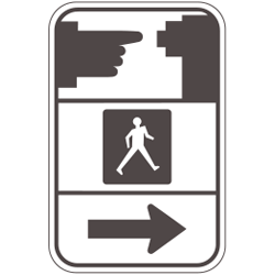 Pedestrian Pushbutton Symbol