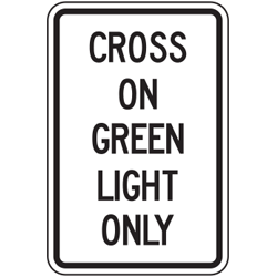 Cross on Green Light Only