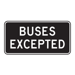Buses Excepted Tab