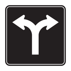 Left Or Right Turn Only