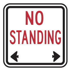 No Standing
