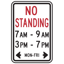 No Standing
