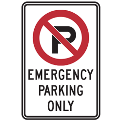 Emergency Parking Only