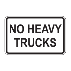 No Heavy Trucks Tab