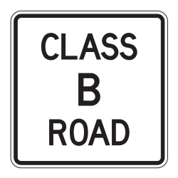 Class B Road