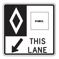 Reserved lane - One Vehicle Class