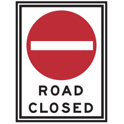 Road Closed