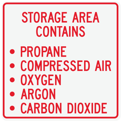 Storage Area Contains