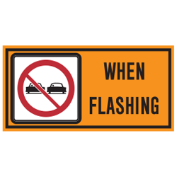 Do Not Pass When Flashing