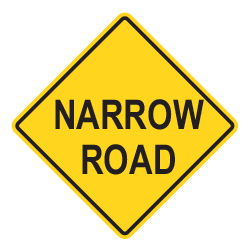 Narrow Road worded