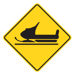 Snowmobile Crossing