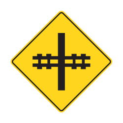 Railway Crossing Ahead